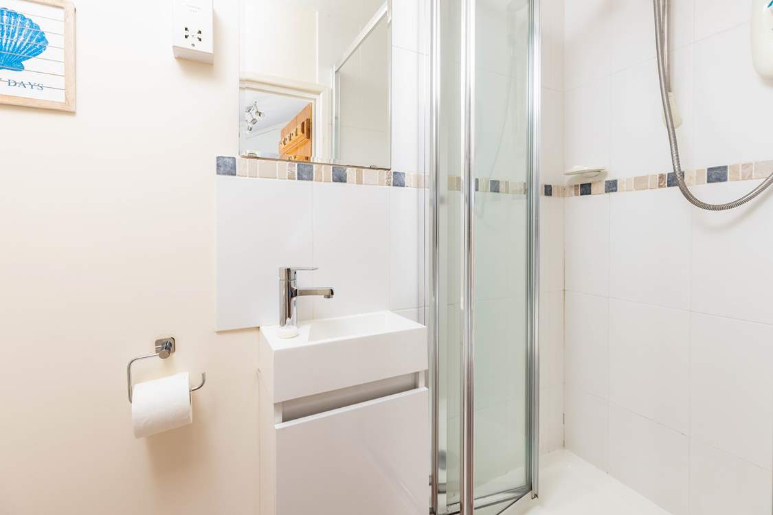 The little shower-room is on the ground floor.