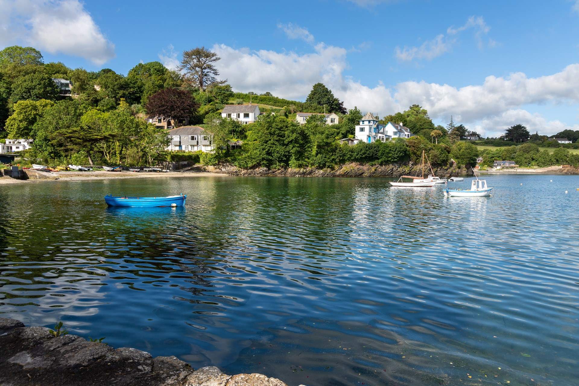 Explore the many coves and inlets of the Helford, this is Gillan.