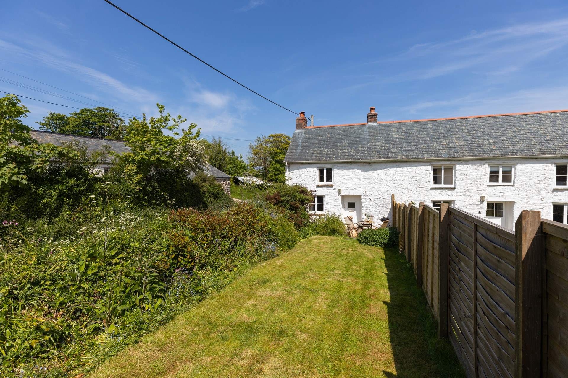 Your four legged friend will enjoy relaxing on the lawn.