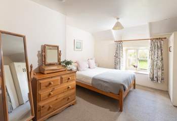 Slow mornings with only the bird song to hear. 