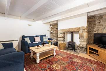 Relax in the sitting-room after a busy day exploring.