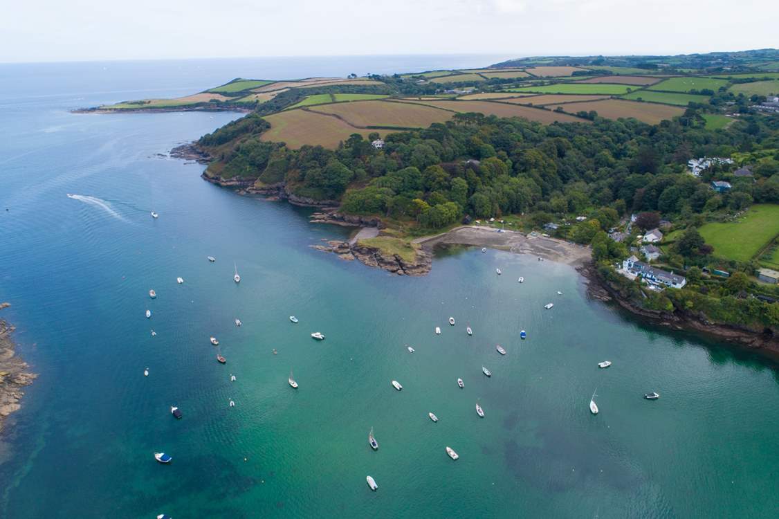 Rose on the Cliff sits in a gorgeous location.