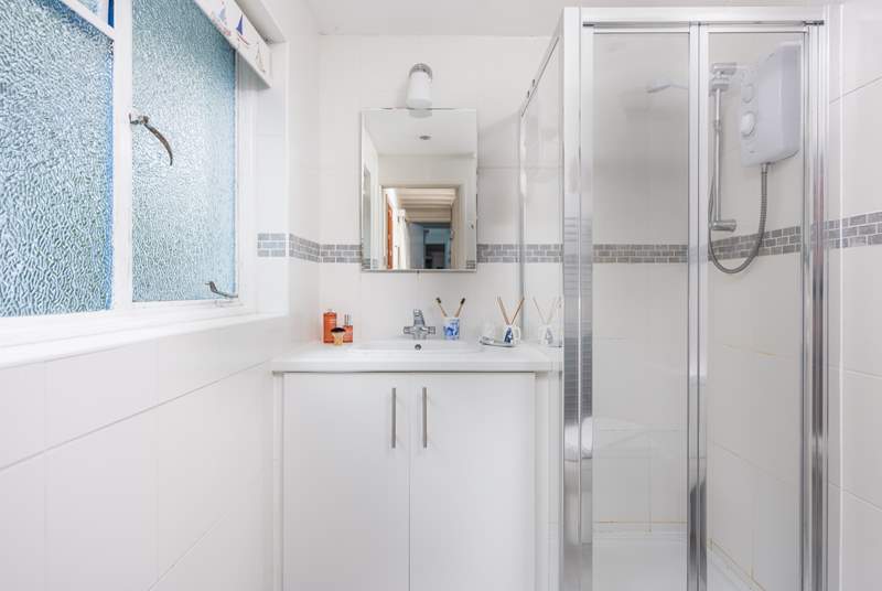 A handy shower-room is located near bedroom two.