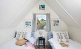 There are three delightful single beds in this room, ideal for little ones. - Thumbnail Image