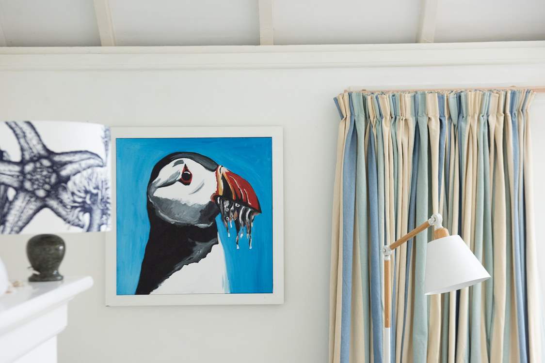 There are playful decorations everywhere you look.