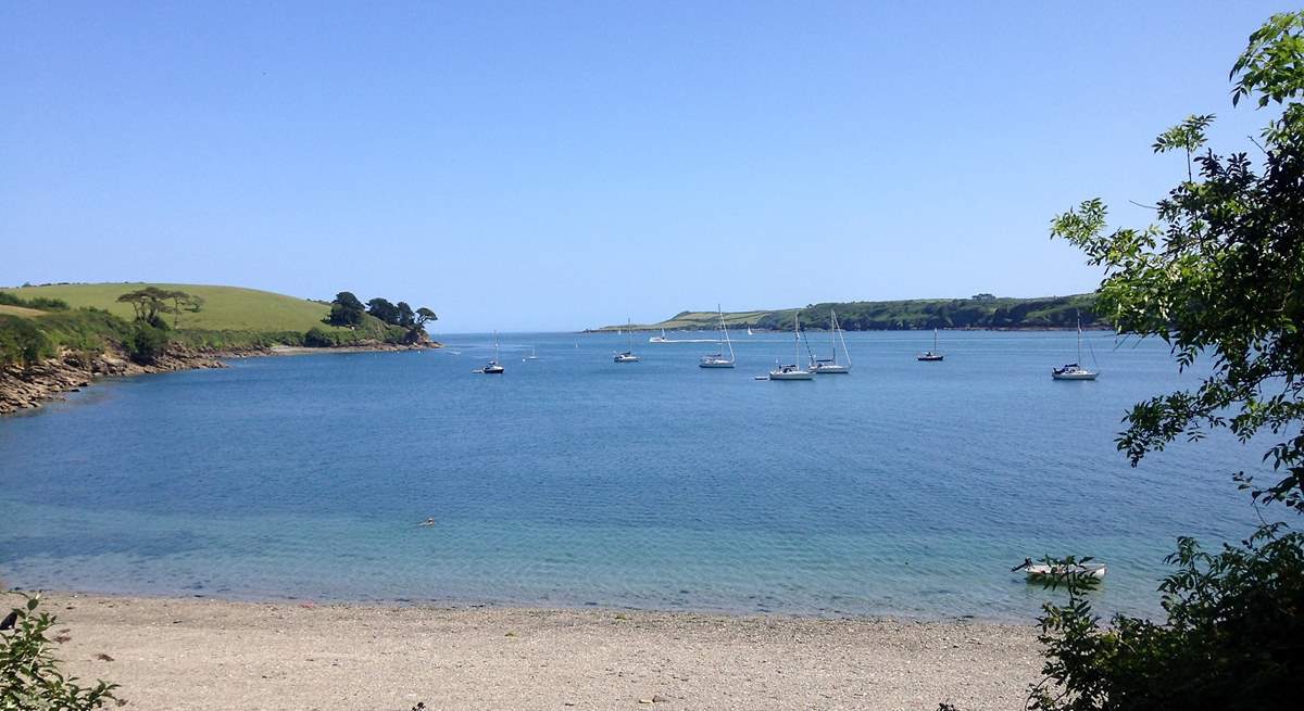 Hop on the ferry from Helford Village to the other side of the estuary and explore Durgan and Grebe.