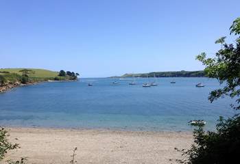 Hop on the ferry from Helford Village to the other side of the estuary and explore Durgan and Grebe.