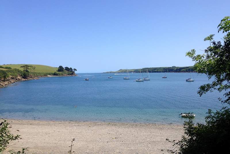 Hop on the ferry from Helford Village to the other side of the estuary and explore Durgan and Grebe.
