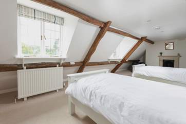 Glorious beams showing the history of this cottage.
