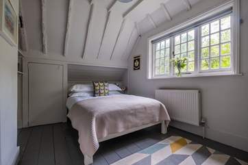 Lovely linens ensure a great night's sleep in bedroom 4.