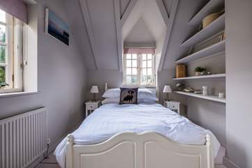Dual aspect windows let the light flood into bedroom 2.
