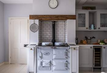 Cook your holiday dinner on the gas-fired Aga.
