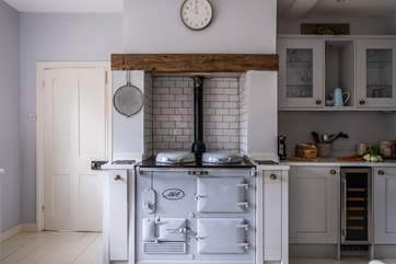 Cook your holiday dinner on the gas-fired Aga.