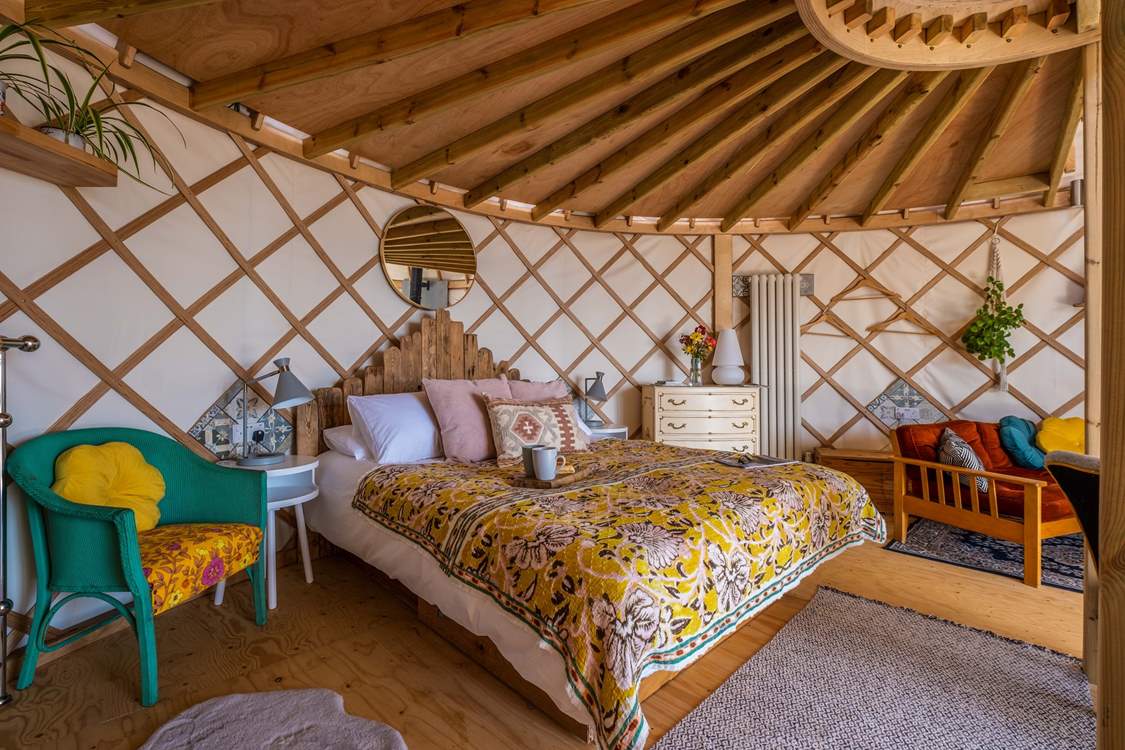 Step inside and simply fall in love with the dreamy interior.