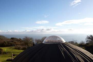The location of this beautiful yurt is simply unbeatable!