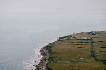 St Catherine's Light House sits on the most southerly tip of the Island, is just a stroll away.