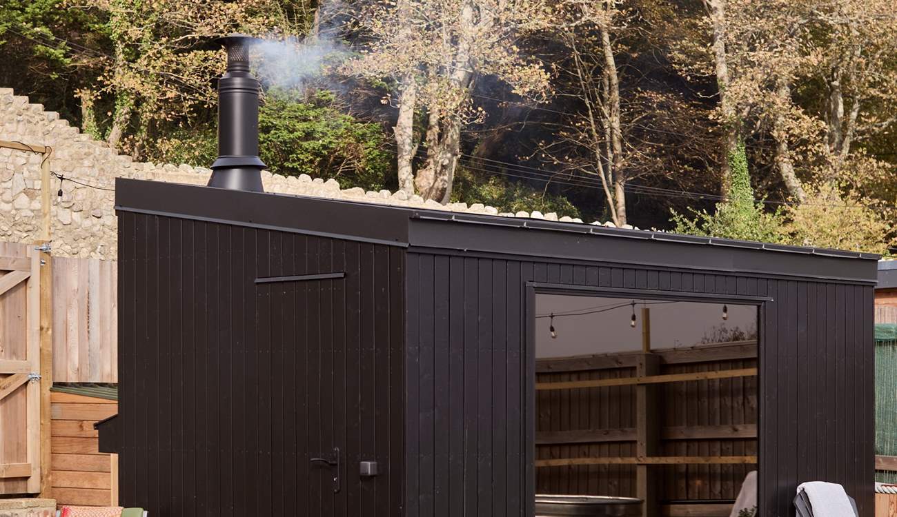 Private sessions are available for you to book for the outdoor spa.