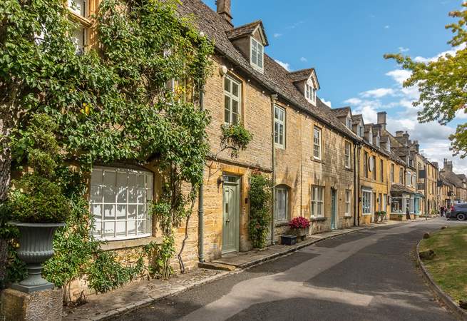 Stow-on-the-Wold is one of the many pretty Cotswolds villages in the area.
