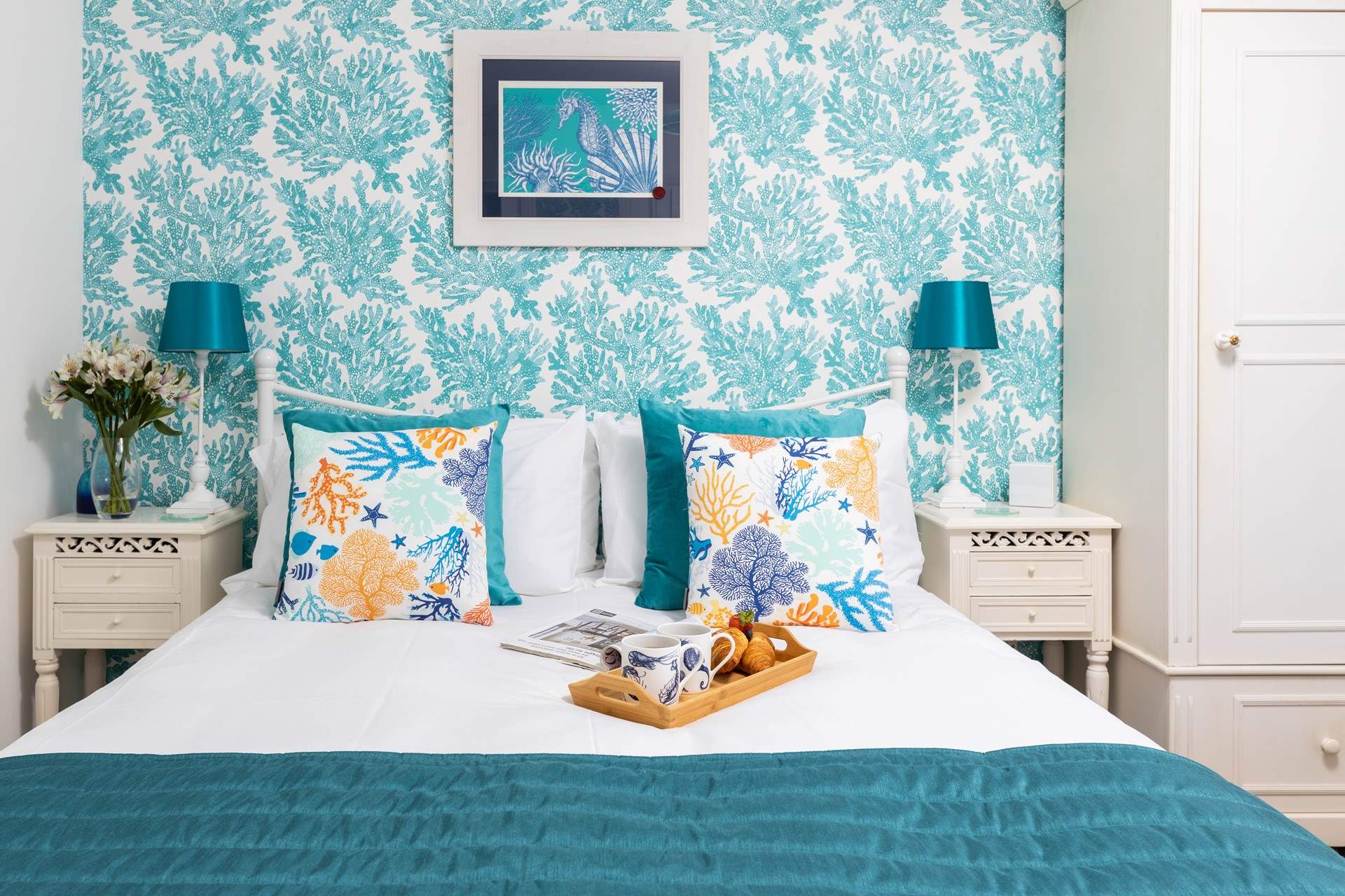 Breakfast in bed, yes please. 