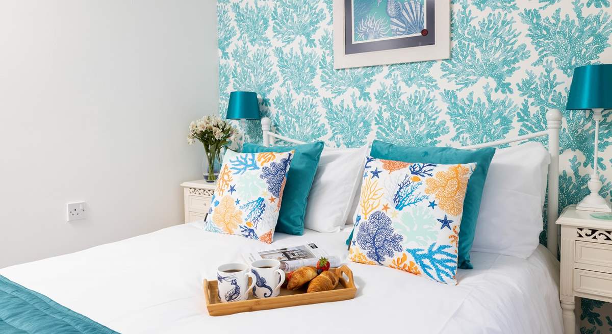 Wind down with the relaxing coastal themes.