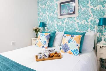 Wind down with the relaxing coastal themes.