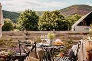 And just take a look at the view! Hanter Hill sits opposite the cabin which reflects the unique design of this hidden gem.