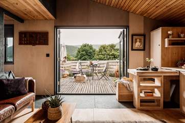 Step outside and soak up the heavenly atmosphere.