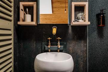 Luxurious and unique features run throughout the whole space.