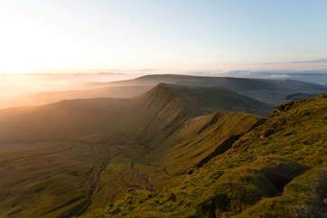 Why not take a day trip to the Brecon Beacons and hike the famous Pen Y Fan?