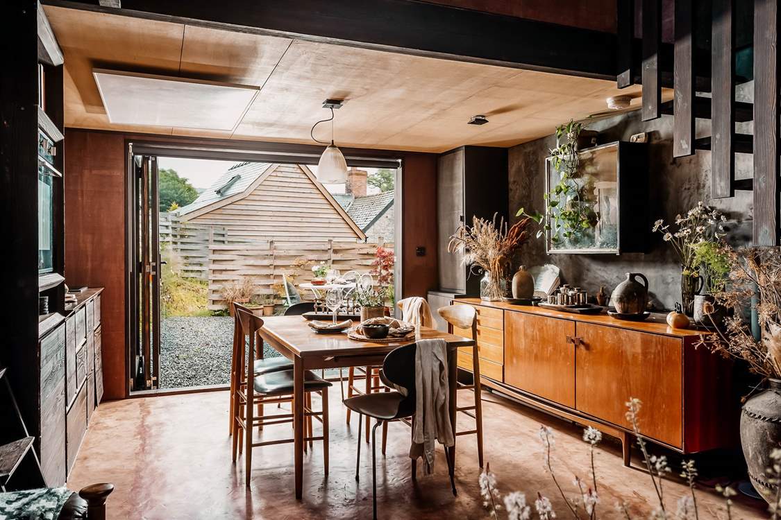 The open plan living space is truly amazing!