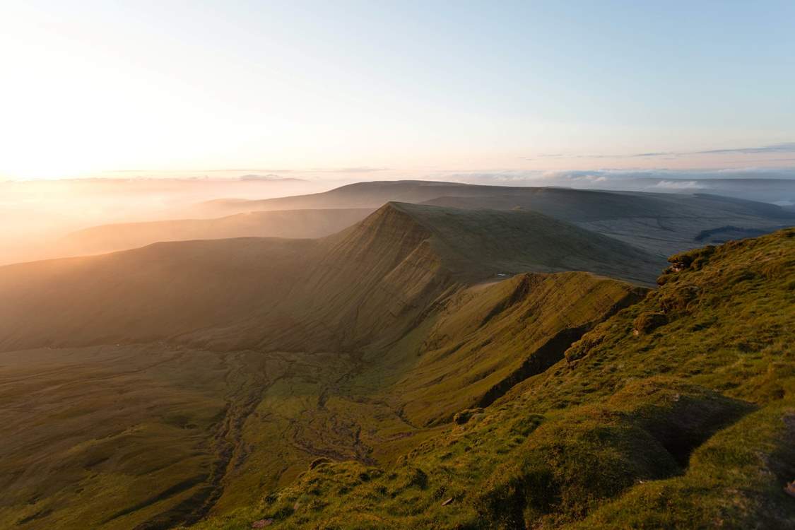 Why not take a day trip to the Brecon Beacons and hike the famous Pen Y Fan?