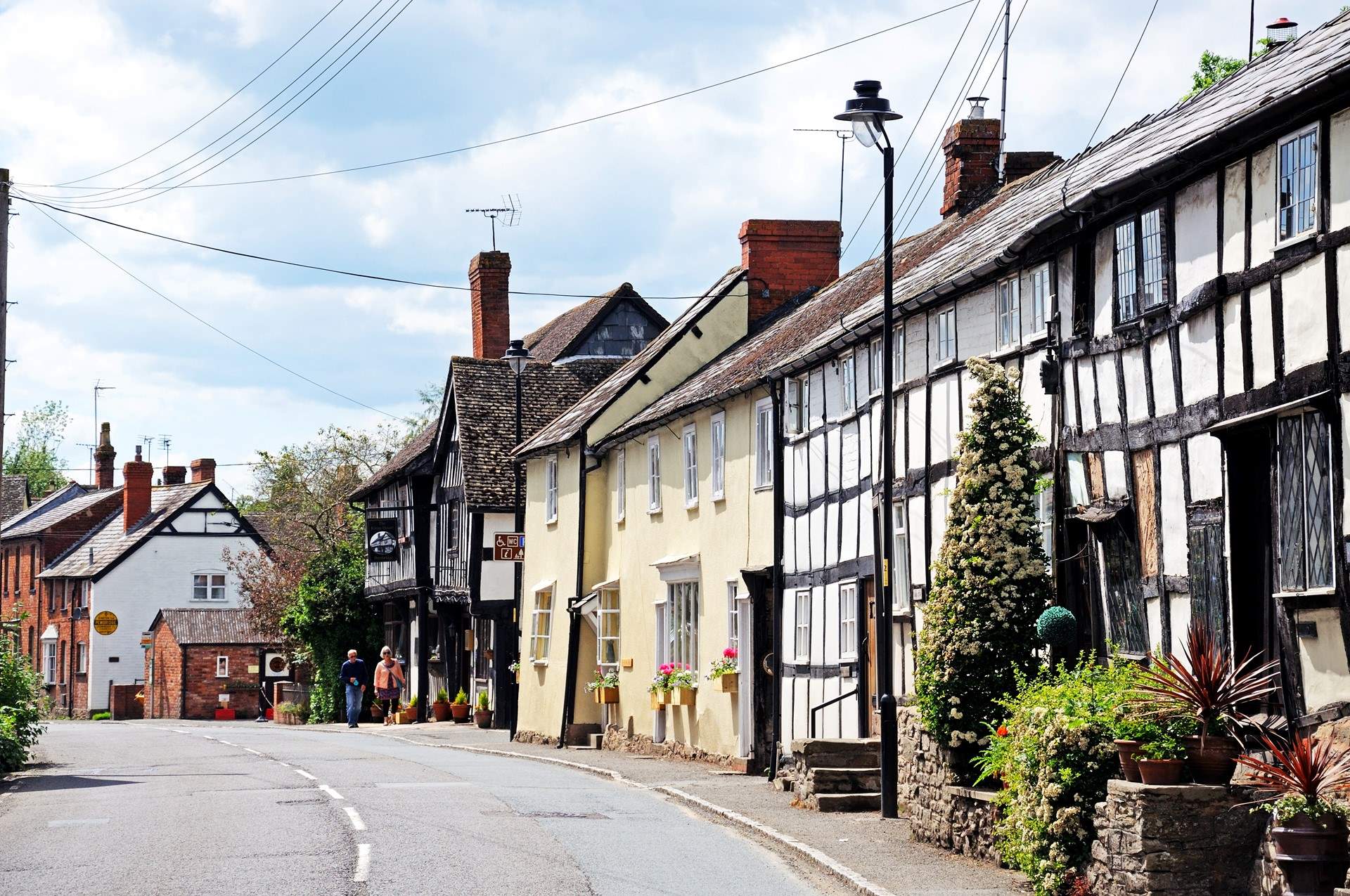 Only a short drive from the hideaway is the very pretty village of Pembridge, which sits just across the border in Herefordshire.