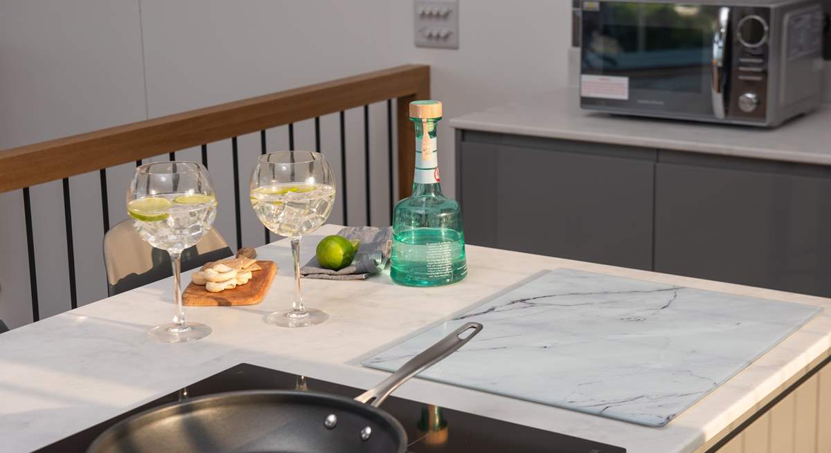 Why not enjoy a cheeky G&T whilst preparing supper...