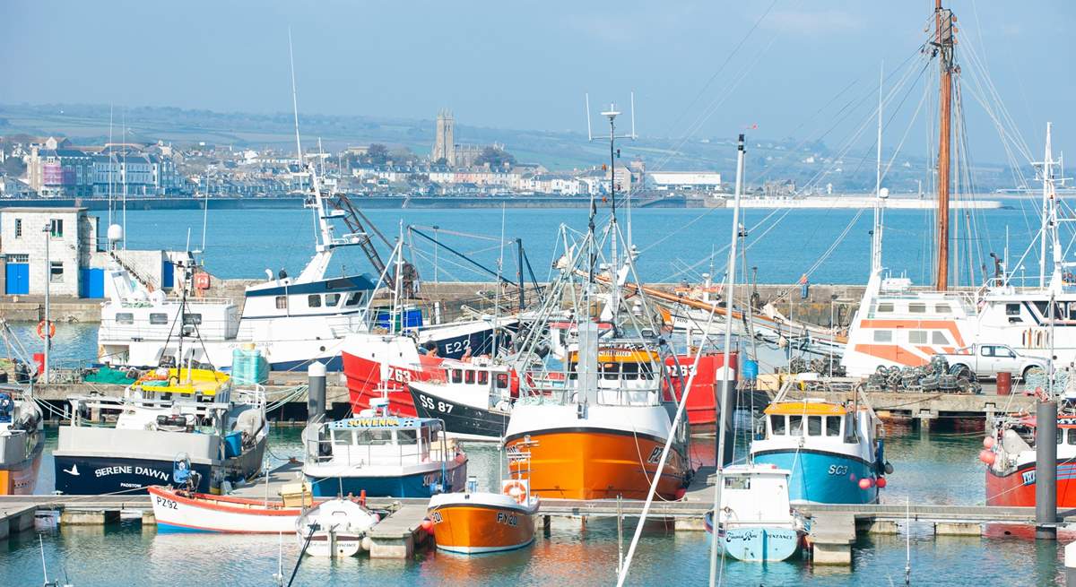 Newlyn is a pretty fishing town with a great selection of galleries and places to eat.