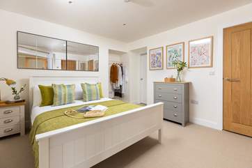Unwind in one of the four fabulous bedrooms.