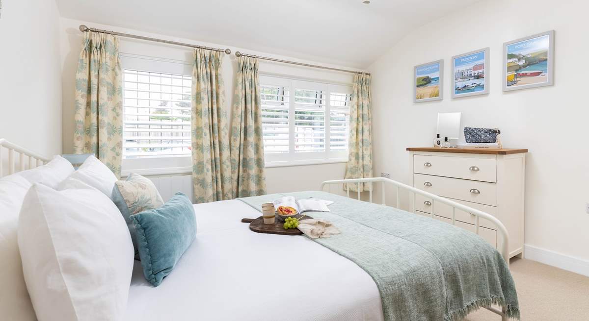 Bedroom one is one of four marvellous bedrooms dotted around the house.