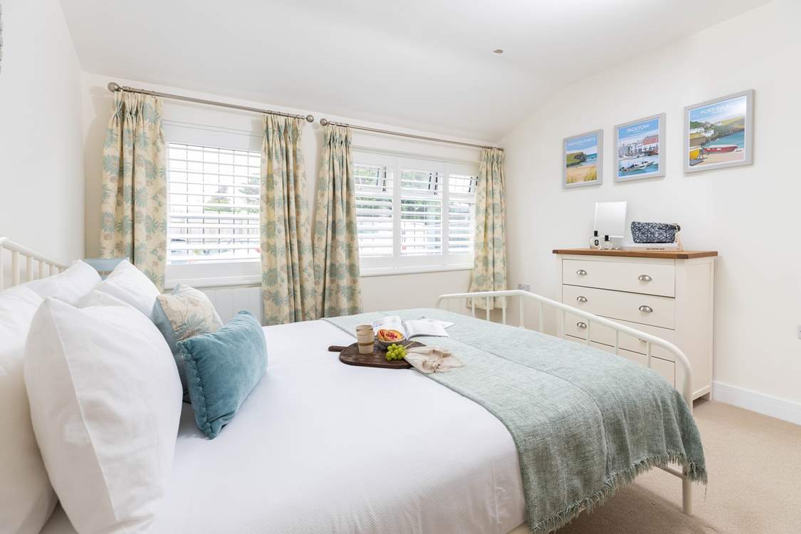 Bedroom one is one of four marvellous bedrooms dotted around the house.