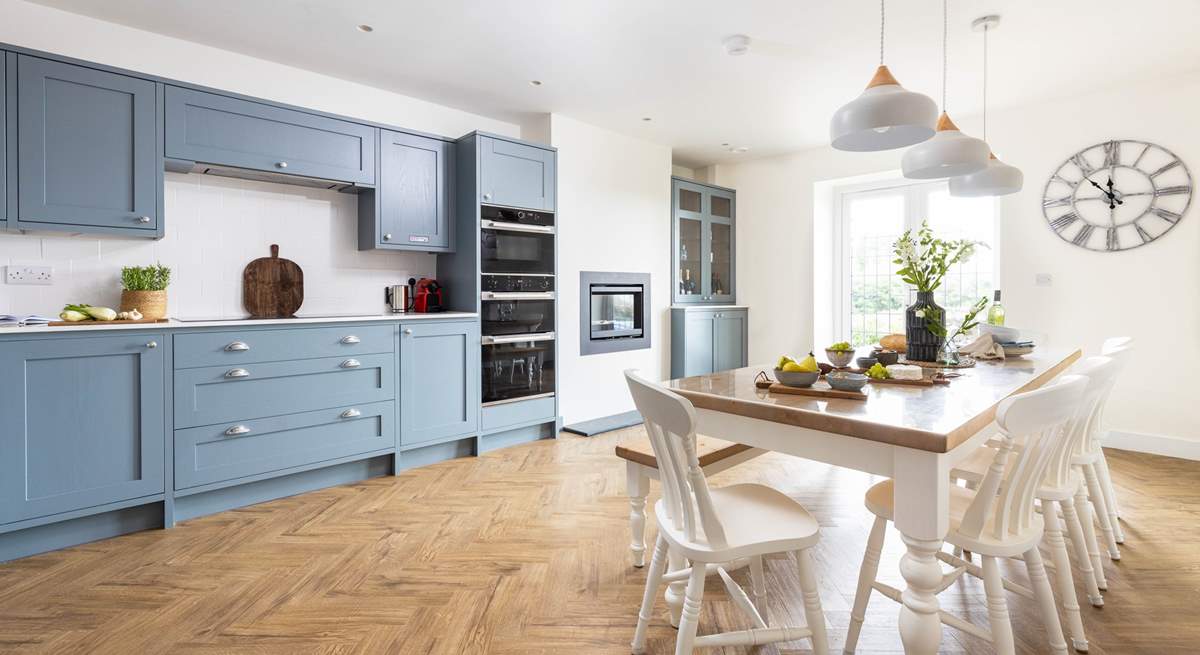 The light and airy kitchen/diner is an absolute dream.