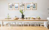 Settle down for sociable family dinners on the wonderful dining-table. - Thumbnail Image