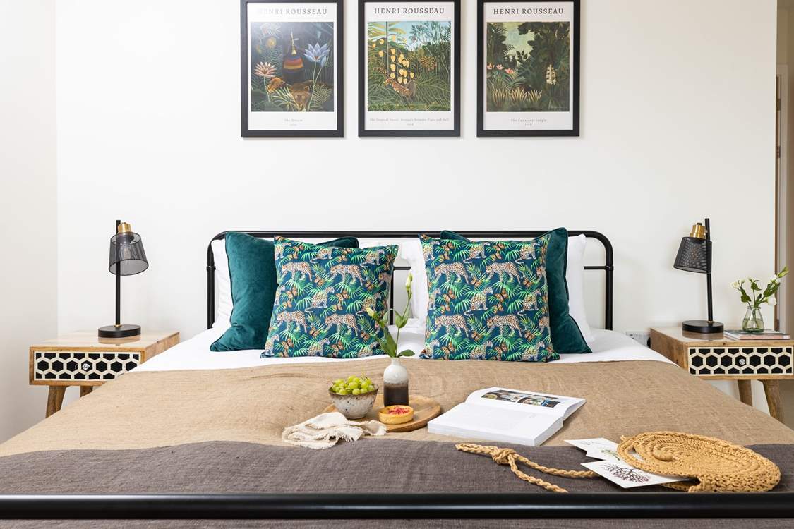 This room comes complete with a stunning super-king bed.
