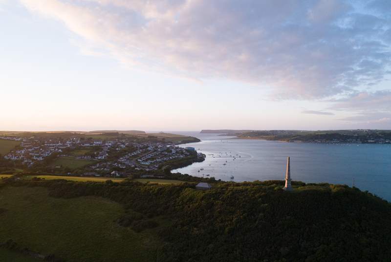 Less than three miles away is the pretty town of Padstow.