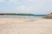 Harlyn Bay is a highly popular coastal Area of Outstanding Natural Beauty with a beautiful stretch of golden sand, renowned for safe bathing and excellent surfing conditions.