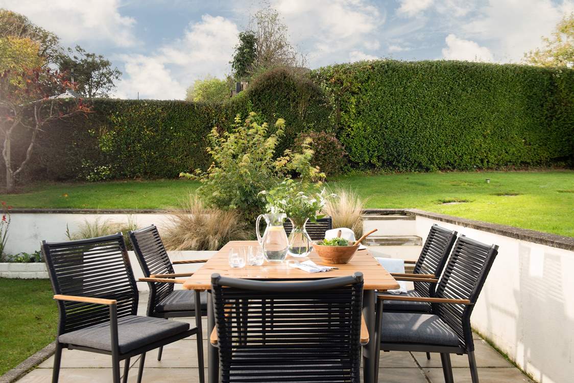 There's plenty of choice when it comes to al fresco dining in the Cornish air.