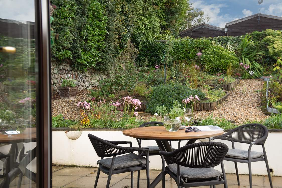 Another quiet little spot where you can enjoy the peace and tranquillity of your surroundings, just outside the kitchen/diner.
