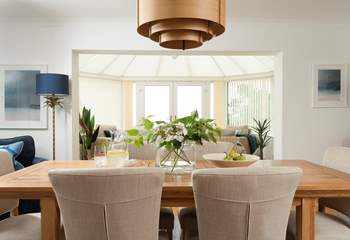 A sociable dining-area.