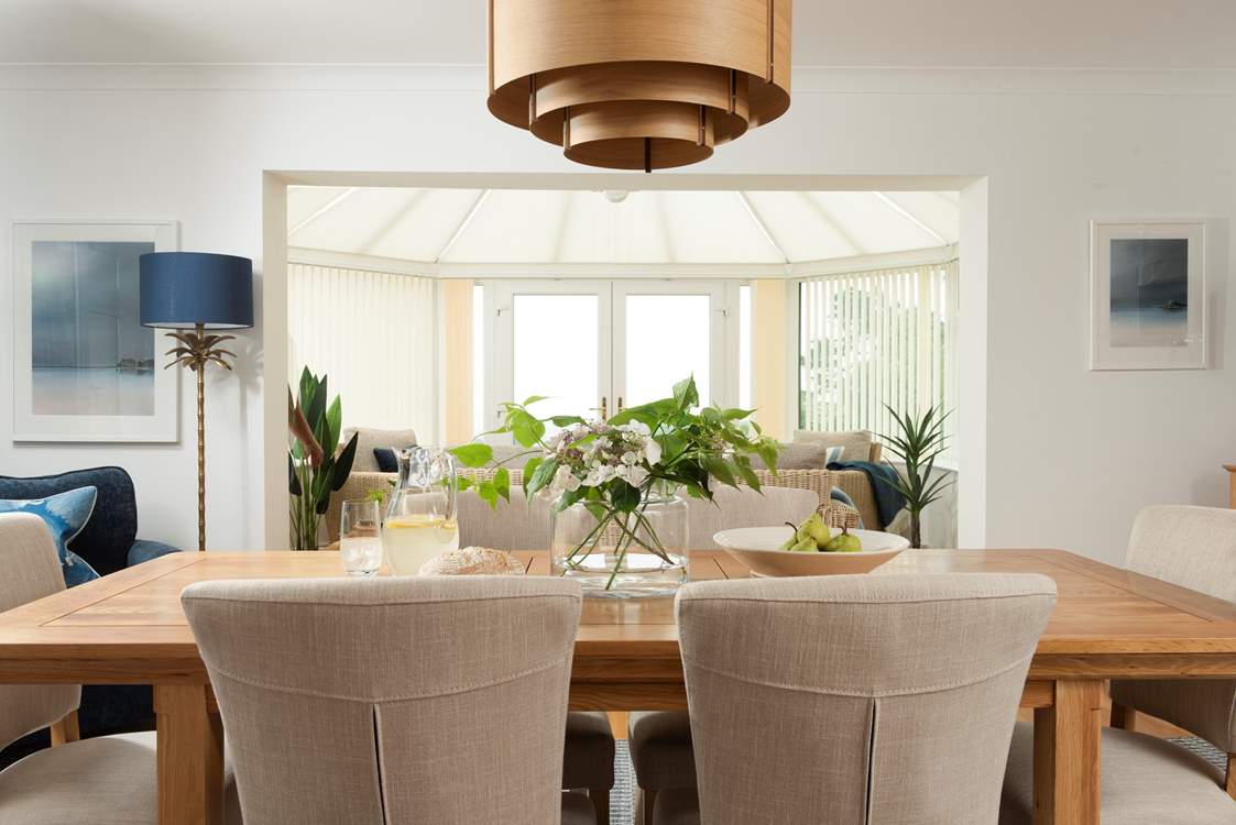A sociable dining-area.
