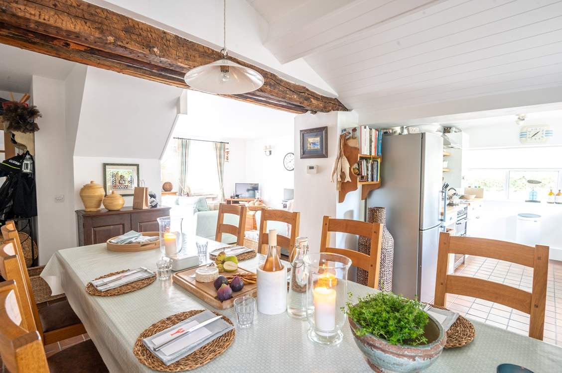 Lovely for sociable evenings planning your Welsh adventures.