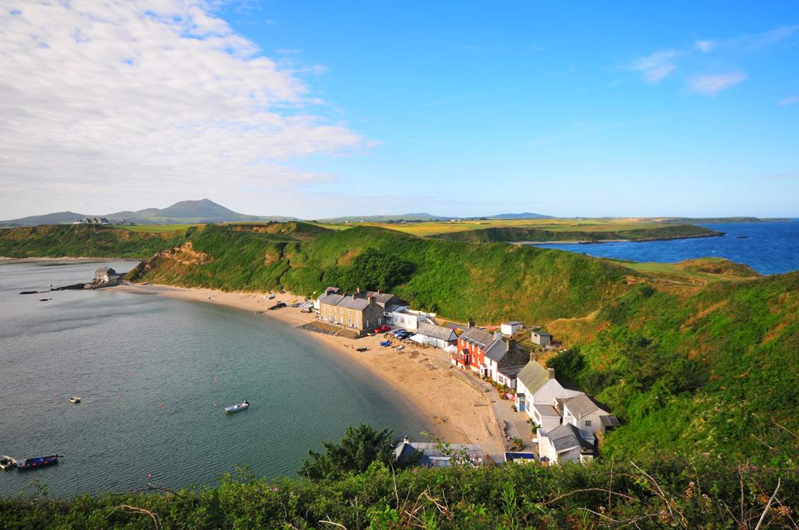Porthdinllaen is a rather lovely fishing village. 