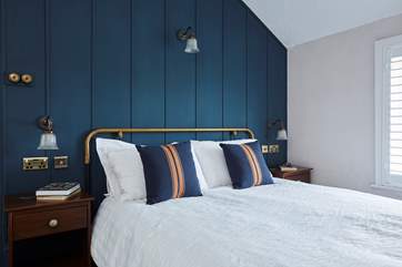 Super stylish bedroom 3 has a king-size double bed.