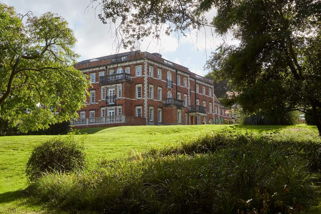 This majestic building is the perfect place for an island escape.